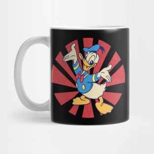 Donald Duck Retro Japanese Mug